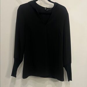 Iris Setlakwe Black Hooded top